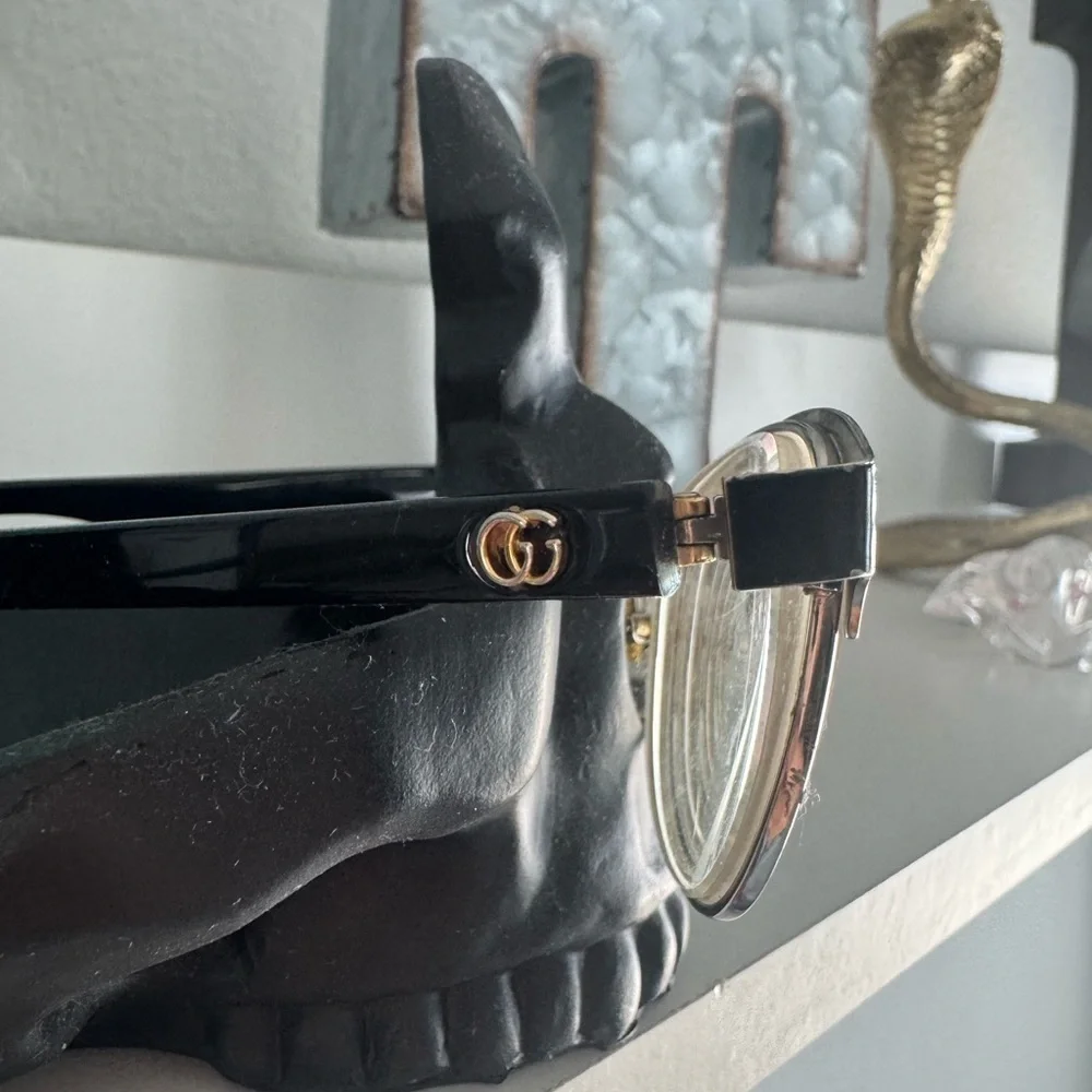 Gucci Black GG07180 GG Women's Prescription Glasses- Frame